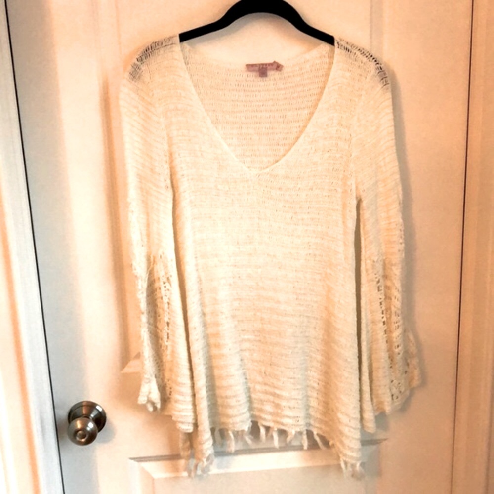 Calypso St Barth Open Knit Tunic - image 1